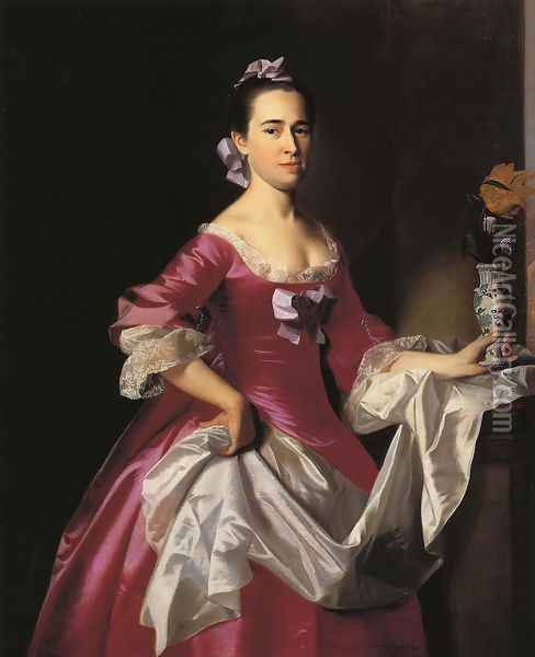 Mrs George Watson (Elizabeth Oliver) Oil Painting - John Singleton Copley