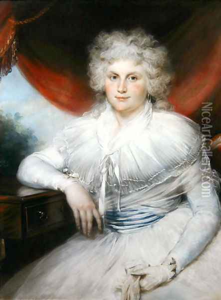 Dorothea Jordan, 1792 Oil Painting - John Russell