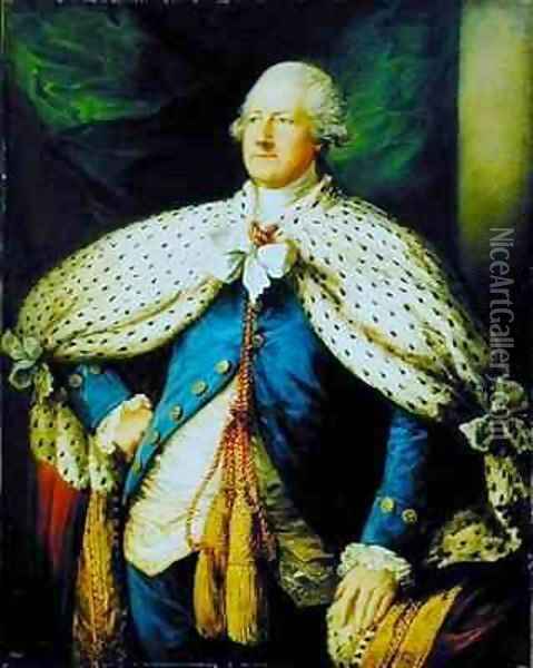 Portrait of John Hobart 1723-93 2nd Earl of Buckinghamshire 2 Oil Painting - Thomas Gainsborough