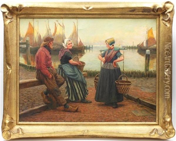 Antwerp Oil Painting - Henri Houben