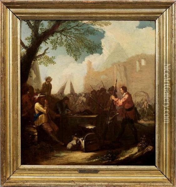Kriegsszenen Oil Painting - Georg Philipp I Rugendas