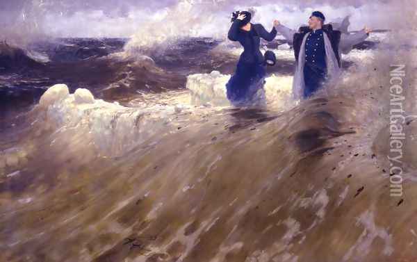 What freedom! Oil Painting - Ilya Efimovich Efimovich Repin
