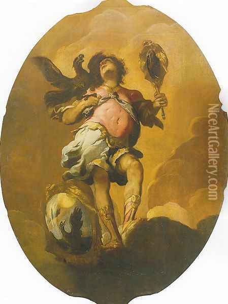 Sight 1657-58 Oil Painting - Francesco Maffei
