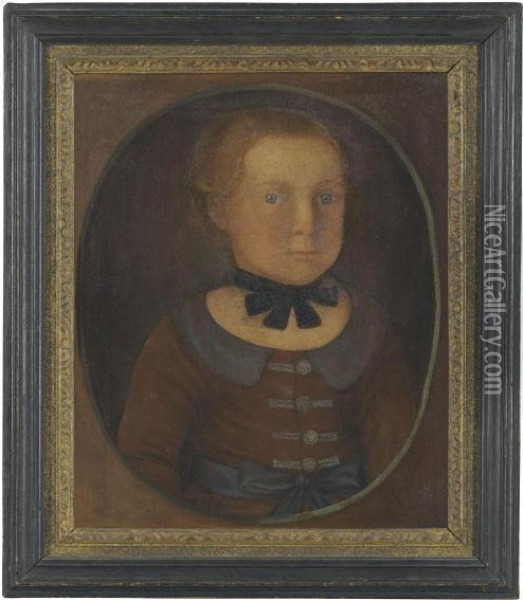 A Portrait Of Jonathan Devotion Oil Painting - Winthrop Chandler