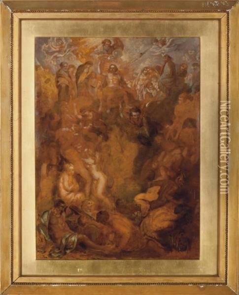 The Last Judgement Oil Painting - Peter Paul Rubens