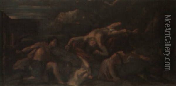 Ganymede Oil Painting - Nicolas Poussin