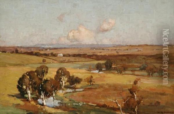 Landscape Oil Painting - William Dunn Knox