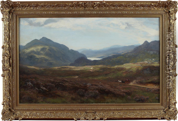 Loch Katrine Oil Painting - David Farquharson