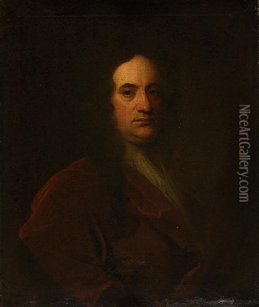 George Baillie Of Garrick Wood Oil Painting - William Aikman