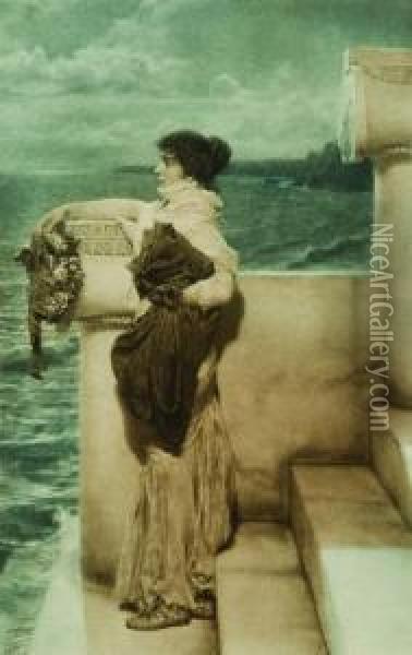 The Last Watch Of Hero Oil Painting - Sir Lawrence Alma-Tadema