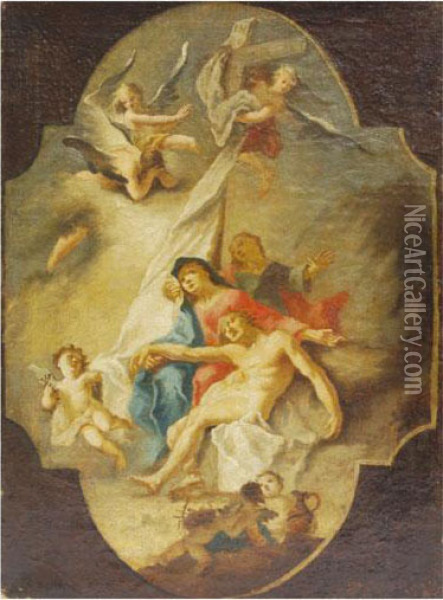 La Piedad Oil Painting - Giovanni Battista Tiepolo