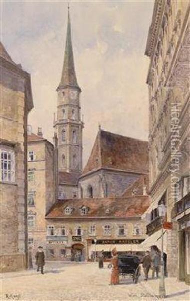Wien Oil Painting - Rudolf Kargl