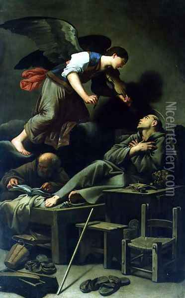 The Ecstasy of St. Francis Oil Painting - Carlo Saraceni