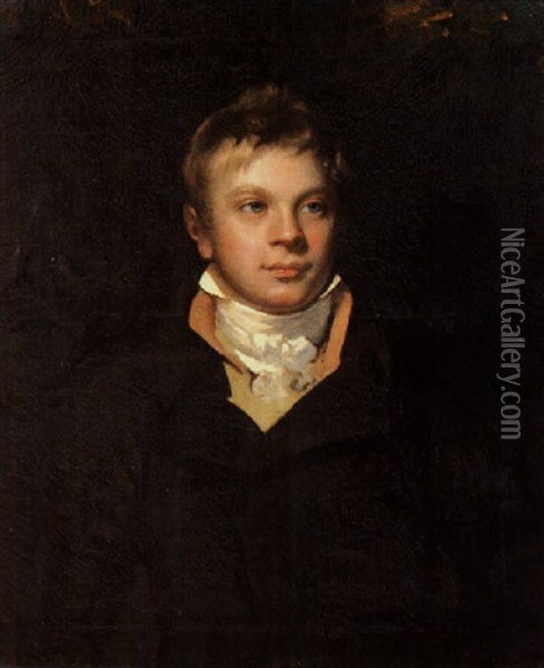 Portrait Of A Young Man (sir Walter Scott?) Oil Painting - Sir Henry Raeburn