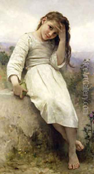 The Little Marauder 1900 Oil Painting - William-Adolphe Bouguereau