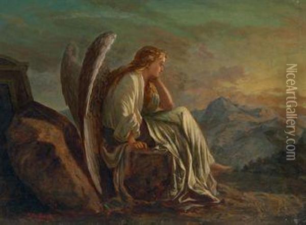 Angel Oil Painting - John Gast
