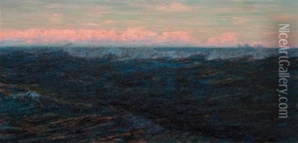 Marine View Oil Painting - Alexander Harrison
