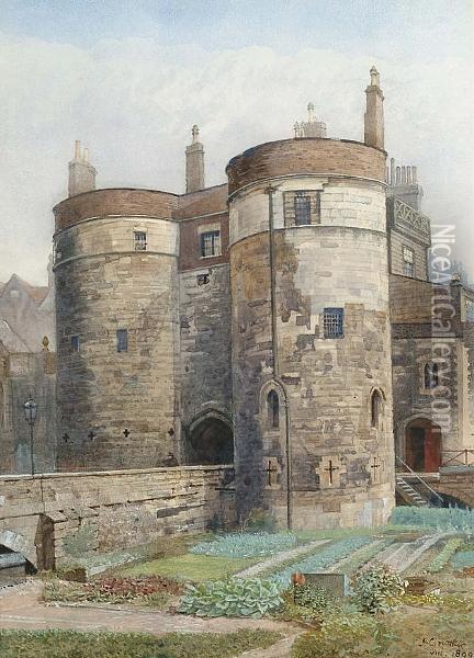 Tower Of London Oil Painting - John Crowther