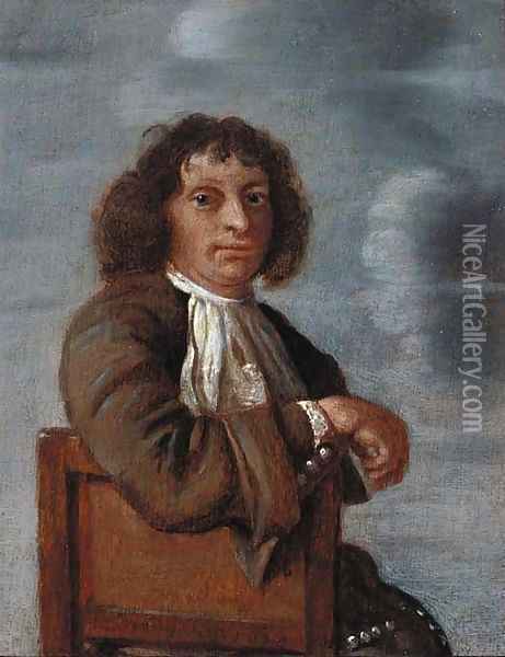 Portrait of a gentleman Oil Painting - Lodewyk Van Der Helst