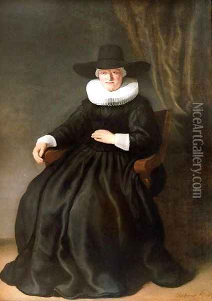 Mevr Johannes Elison Oil Painting - Rembrandt Van Rijn