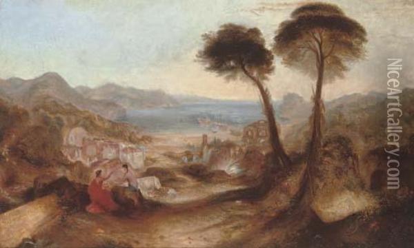 The Bay Of Baiae, With Apollo And The Sybil Oil Painting - Joseph Mallord William Turner