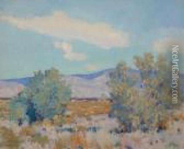Desert Scene I Oil Painting - Alson Skinner Clark