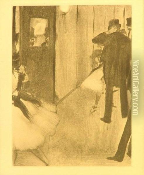 From La Famille Cardinal Oil Painting - Edgar Degas