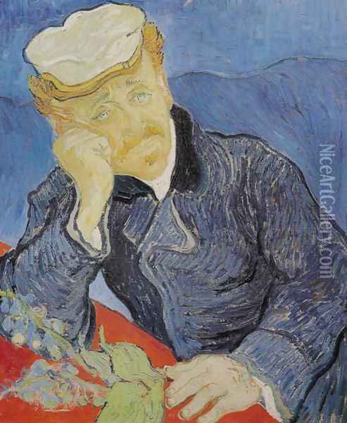 Dr. Paul Gachet Oil Painting - Vincent Van Gogh