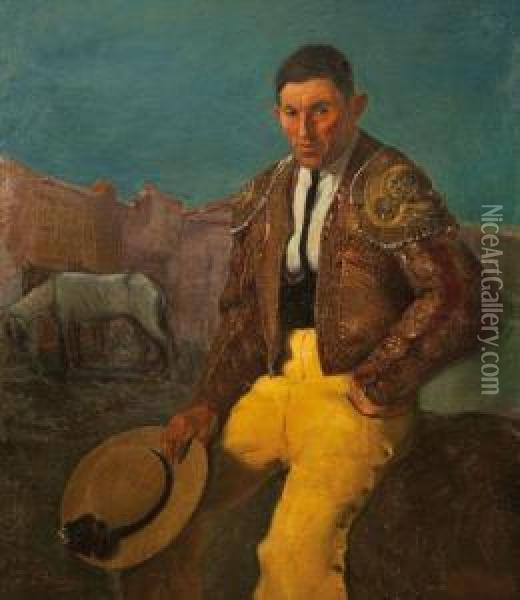 Chiribiqui Oil Painting - Ignacio Zuloaga Y Zabaleta