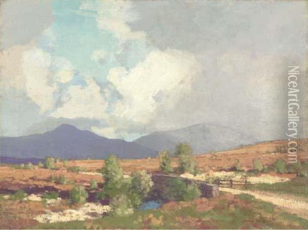Ayrshire Landscape Oil Painting - George Houston