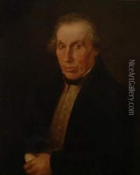 Portrait D'homme Oil Painting - Rodier