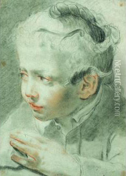 Portrait D'emidio Gandolfi Oil Painting - Gaetano Gandolfi