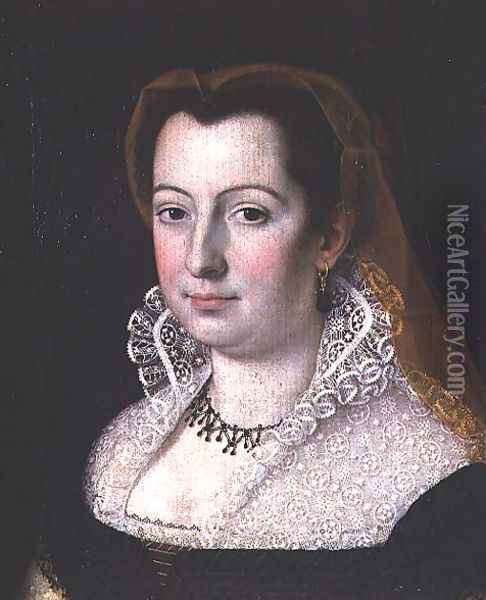 Portrait of a Lady Oil Painting - Scipione Pulzone