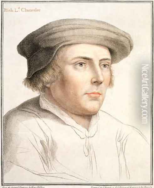Richard Rich First Baron Rich Oil Painting - Hans Holbein the Younger