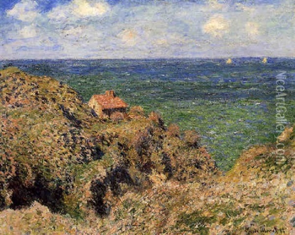 La Gorge De Varengeville Oil Painting - Claude Monet