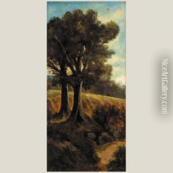 Bosque Oil Painting - Francisco Gimeno