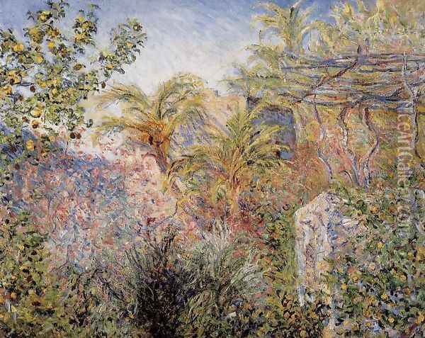 The Valley Of Sasso Bordighera Oil Painting - Claude Oscar Monet