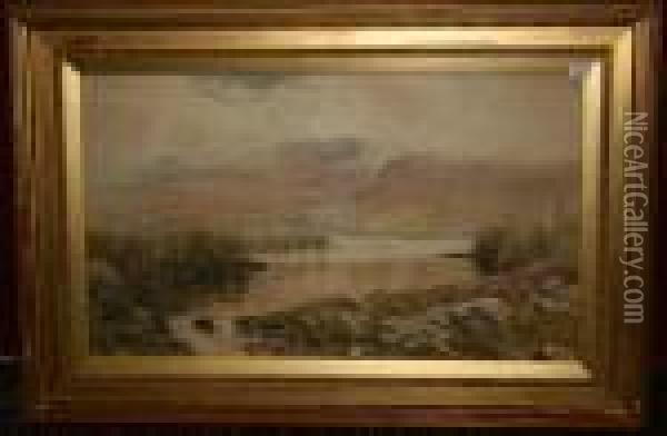 Irish River Views Oil Painting - William Bingham McGuinness