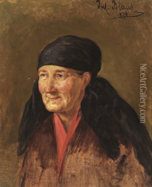 Alte Oil Painting - Julius von Blaas