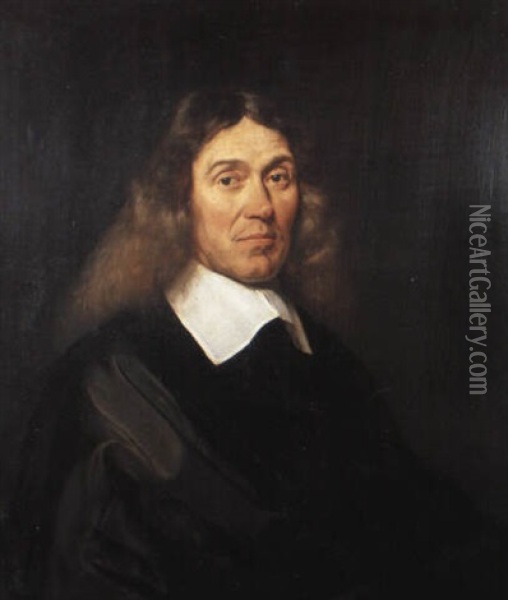Portrait Of Bartholomeus De Kies Van Wissen Oil Painting - Jan De Bray