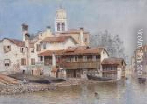 Venice Oil Painting - Henry Pember Smith