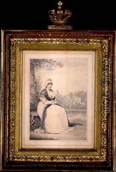 Queen Charlotte Oil Painting - Henry Edridge