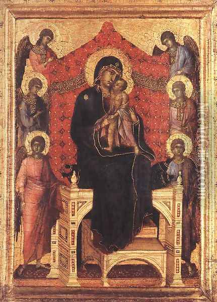 Maesta 1288-1300 Oil Painting - Duccio Di Buoninsegna