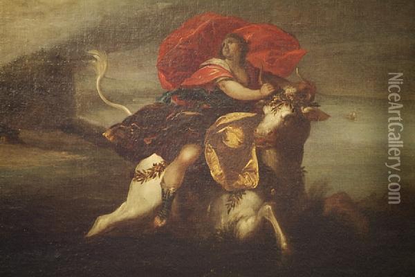 The Rape Of Europa Oil Painting - Paolo Veronese (Caliari)