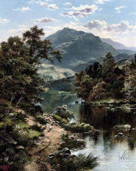 Loch Lomond Oil Painting - Edgar Longstaffe