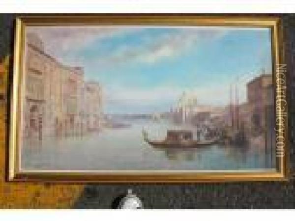 Venise, Le Grand Canal Oil Painting - Paul Pascal