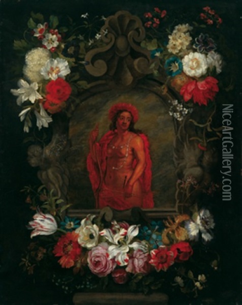 Allegorie Amerikas, Aus Einer Serie Von Gemalden Der Funf Erdteile Oil Painting - Jan Peeter Brueghel