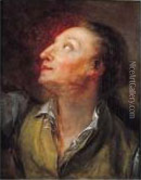 Portrait D'homme Oil Painting - Henri Pierre Danloux