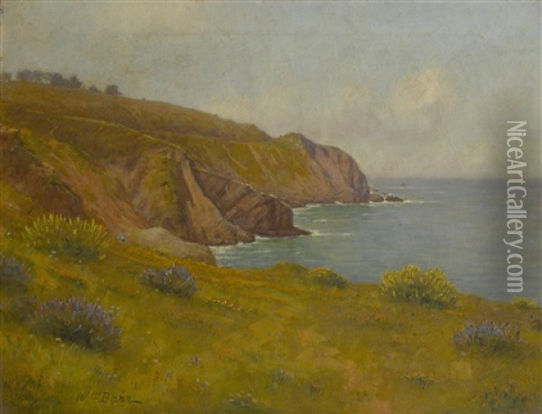 Land's End, Golden Gate Oil Painting - William Barr