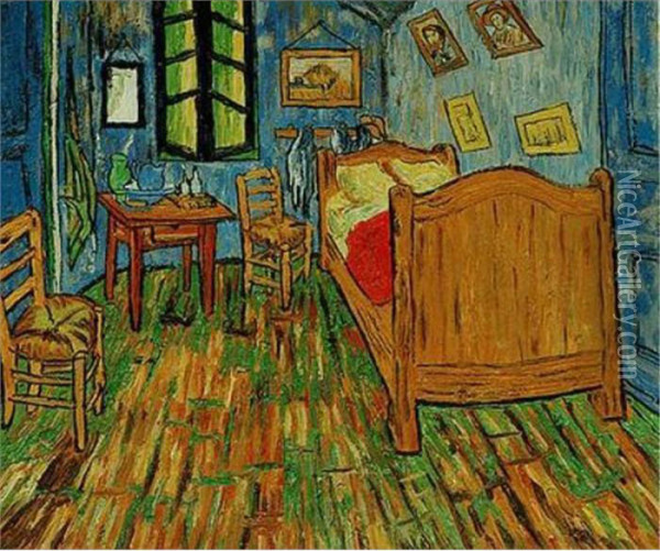 Bdrm At Arles Oil Painting - Vincent Van Gogh